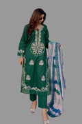Zarmine | Forest Green 3-Piece